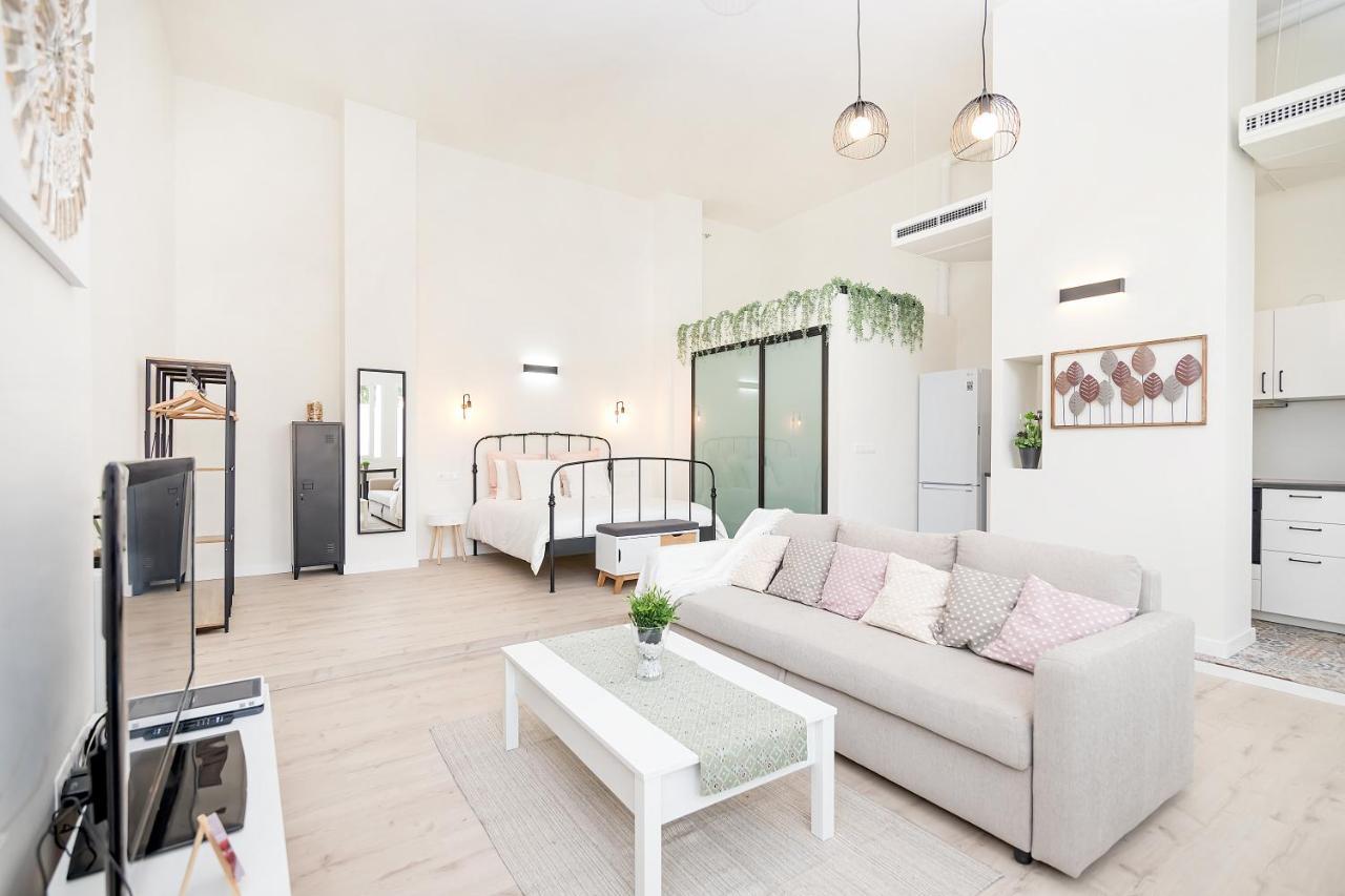 マラガBhost - Loft El Angelアパートメント エクステリア 写真